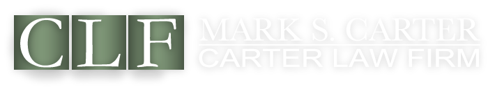 Logo: Mark S. Carter, Carter Law Firm